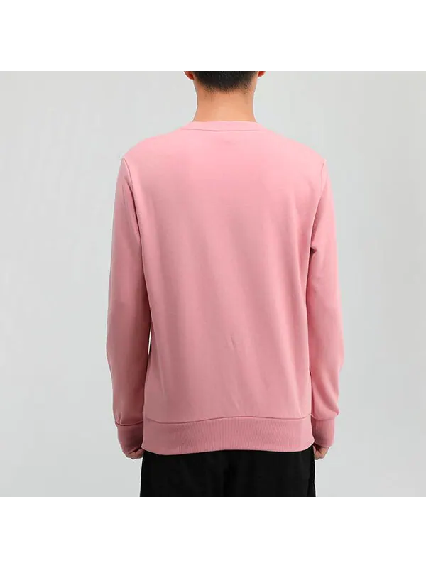 Толстовка casual sports round neck pullover pink Puma — изображение 4 из 4, розовый