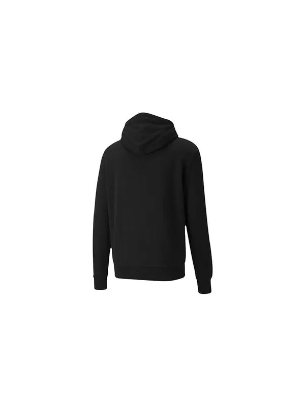 Толстовка loose printed hooded fleece black Puma — изображение 2 из 4, черный