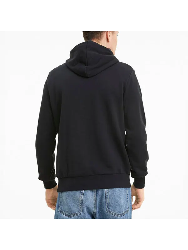 Толстовка loose printed hooded fleece black Puma — изображение 4 из 4, черный