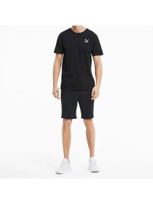 Шорты classics longline 10 shorts 'black' Puma — изображение 3 из 3, черный
