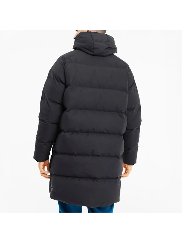 Куртка classics long down jacket 'black' Puma — изображение 4 из 4, черный