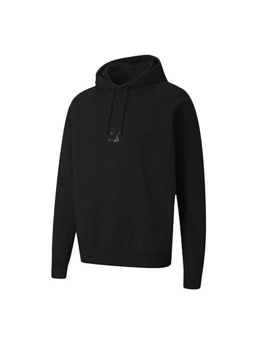 Толстовка solid color black Puma — изображение 1 из 2, черный