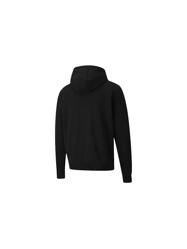 Толстовка solid color black Puma — изображение 2 из 2, черный
