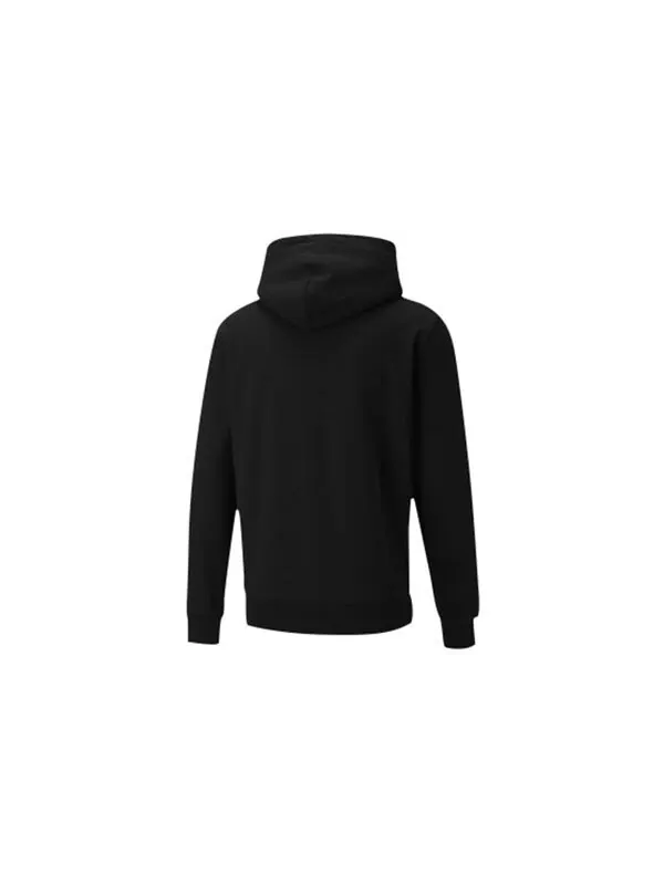 Толстовка tfs winterized pullover hoodie 'black' Puma — изображение 2 из 4, черный/синий