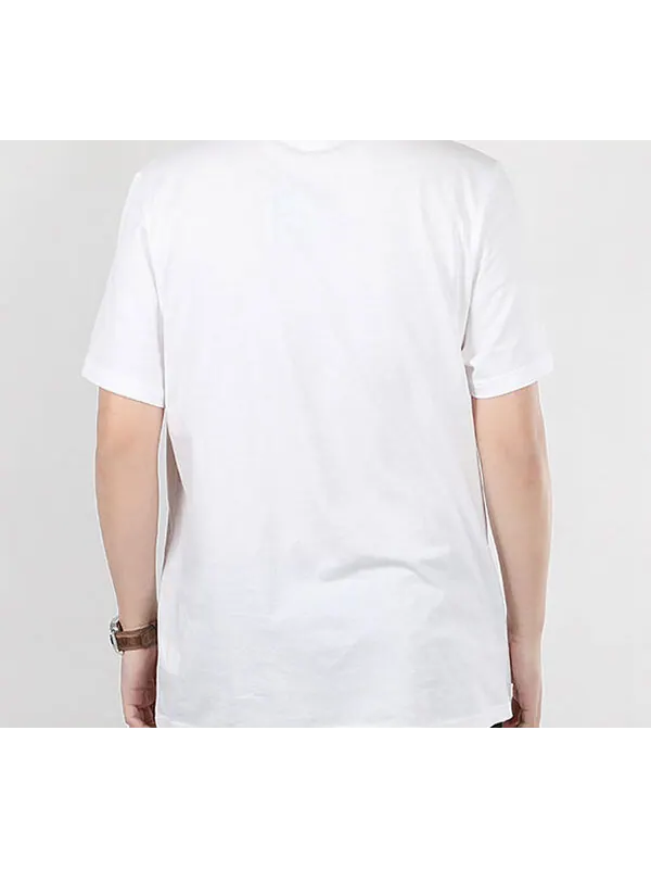 Футболка chest large logo printing short sleeve white Puma — изображение 4 из 4, белый