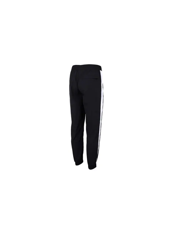 Брюки iconic t7 track pants 'black' Puma — изображение 2 из 4, черный/белый