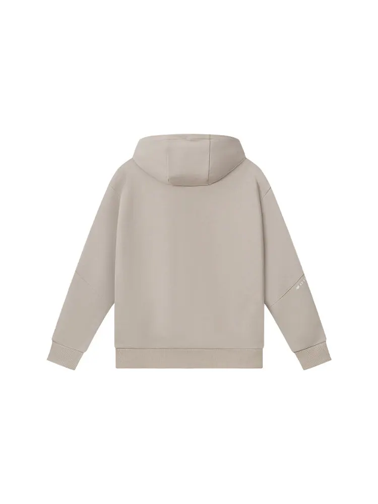 Худи New Balance Lifestyle Hoodie 'Beige' — изображение 2 из 2, бежевый