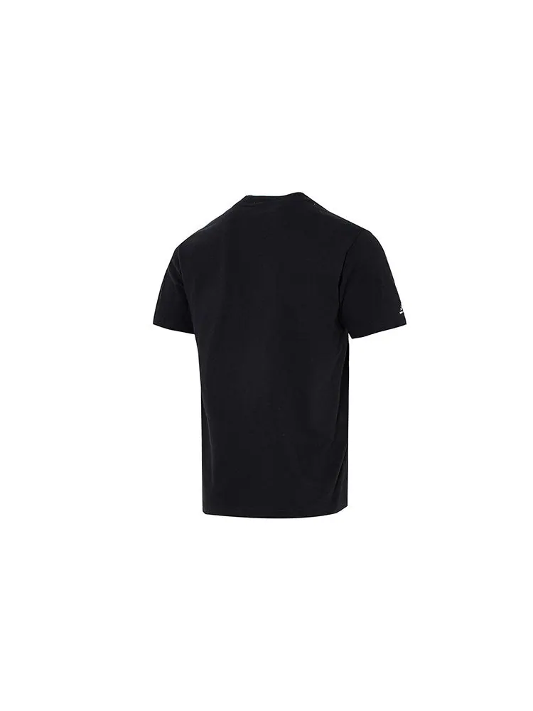Футболка New Balance Logo Print Tee 'Black' — изображение 2 из 2, черный