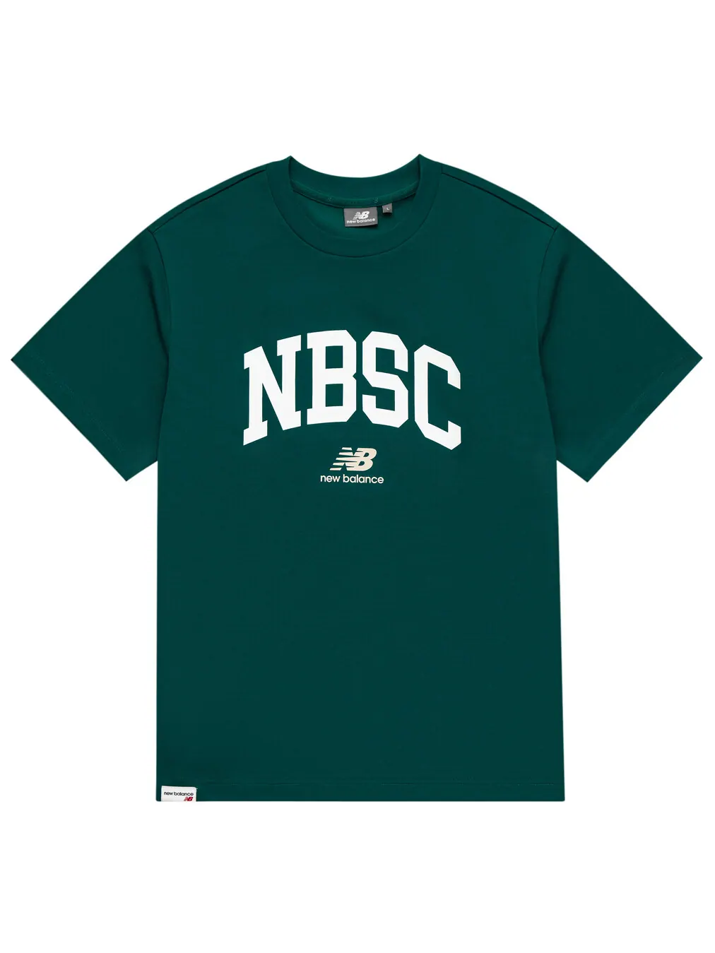 Футболка New Balance Men's — изображение 1 из 8, зеленый