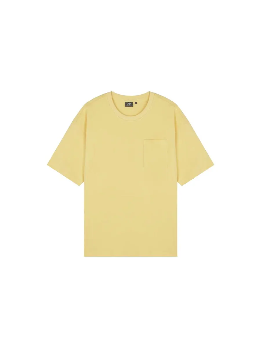 Футболка New Balance x PK Graphic Tee 'Yellow' — изображение 2 из 2, желтый
