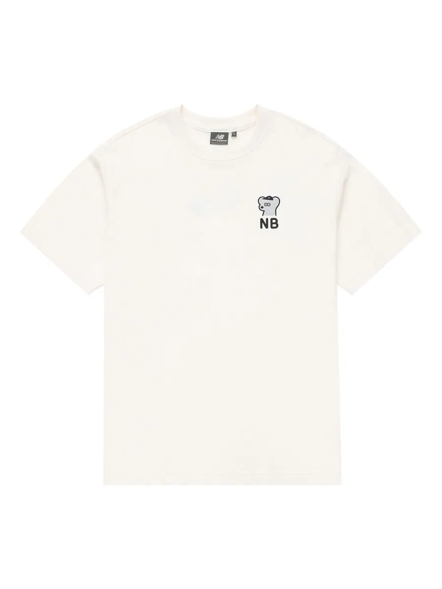 Футболка New Balance x SEIJI ANDY Tee 'White' — изображение 1 из 2, белый