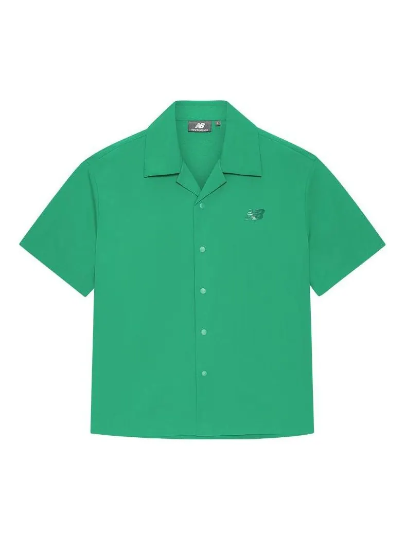 Рубашка New Balance x Nice Rice SS23 Polo Shirt 'Green' 5HD27011-GRN — 1