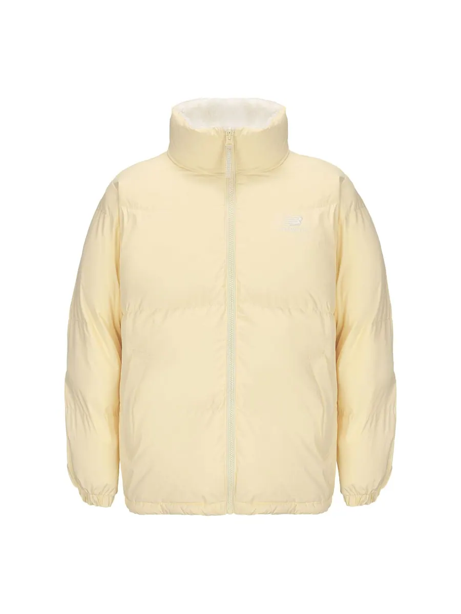 Куртка New Balance Reversible Jacket 'Yellow White' — изображение 1 из 4, желтый