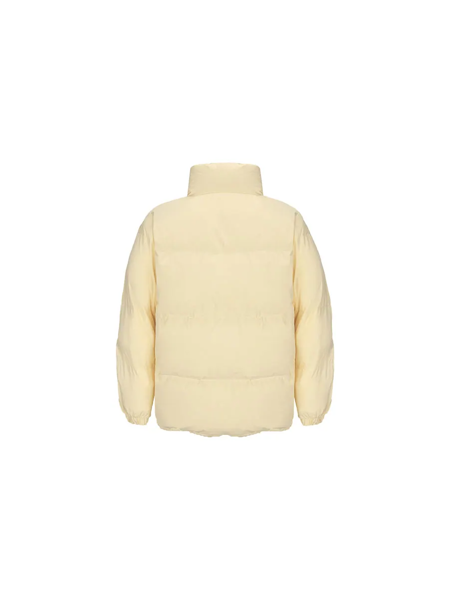 Куртка New Balance Reversible Jacket 'Yellow White' — изображение 2 из 4, желтый