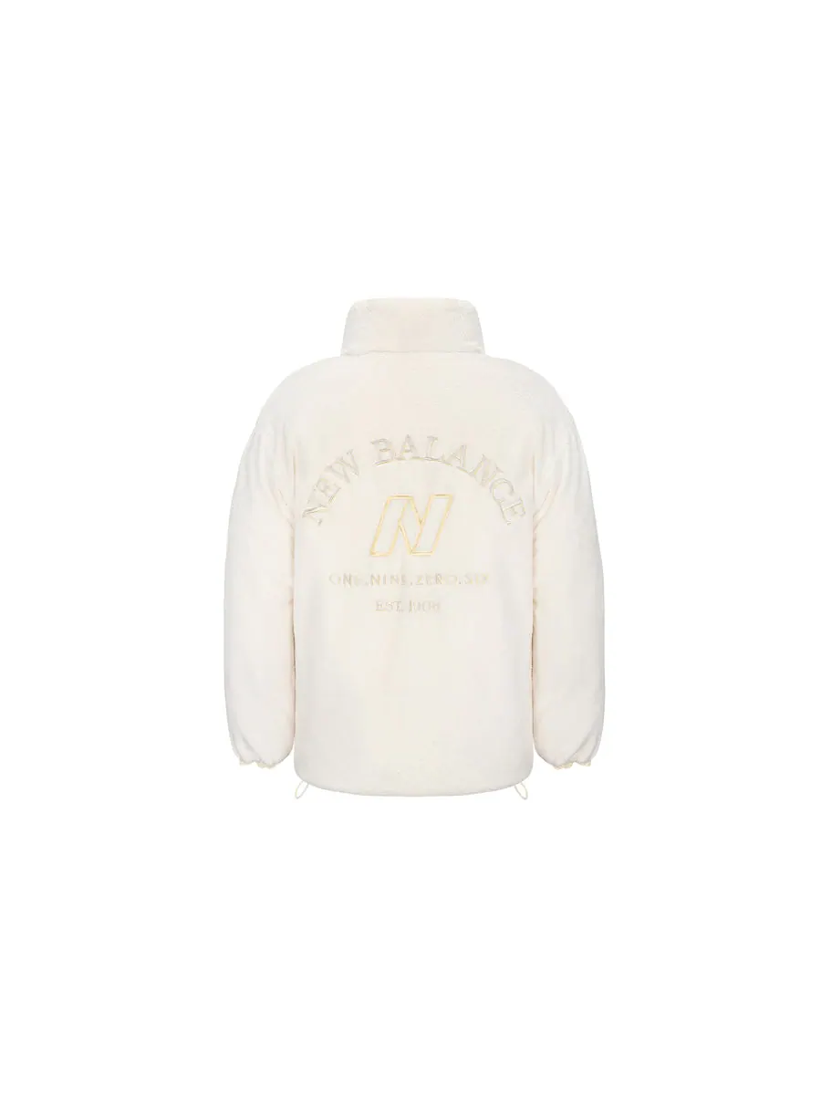 Куртка New Balance Reversible Jacket 'Yellow White' — изображение 4 из 4, желтый