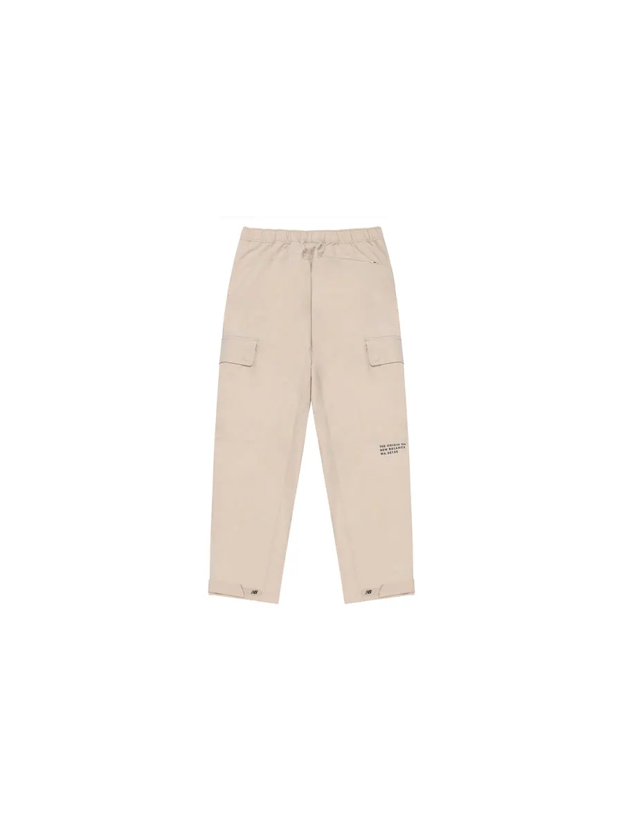 Спортивные брюки New Balance Cargo Pants 'Beige' — изображение 2 из 4, бежевый