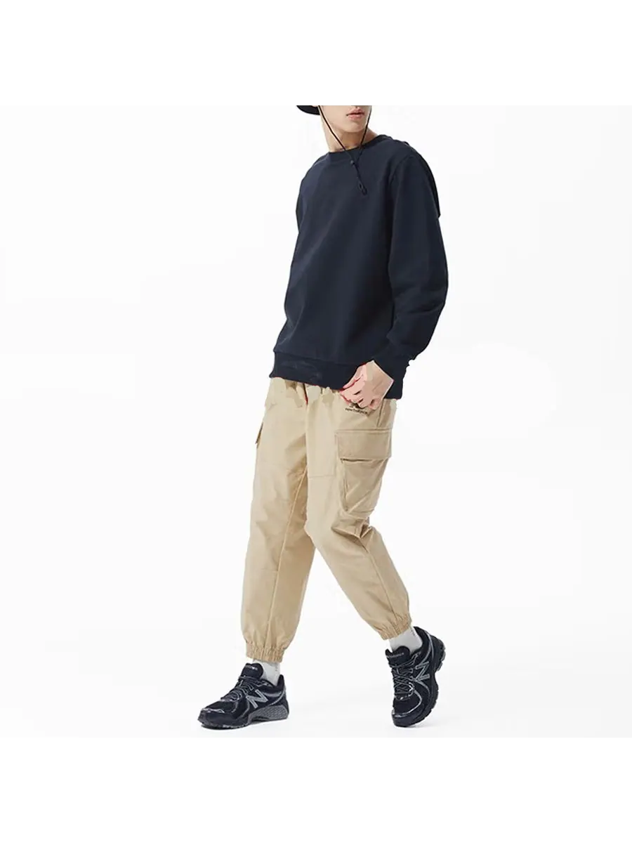 Спортивные брюки New Balance Cargo Pants 'Beige' — изображение 3 из 4, бежевый