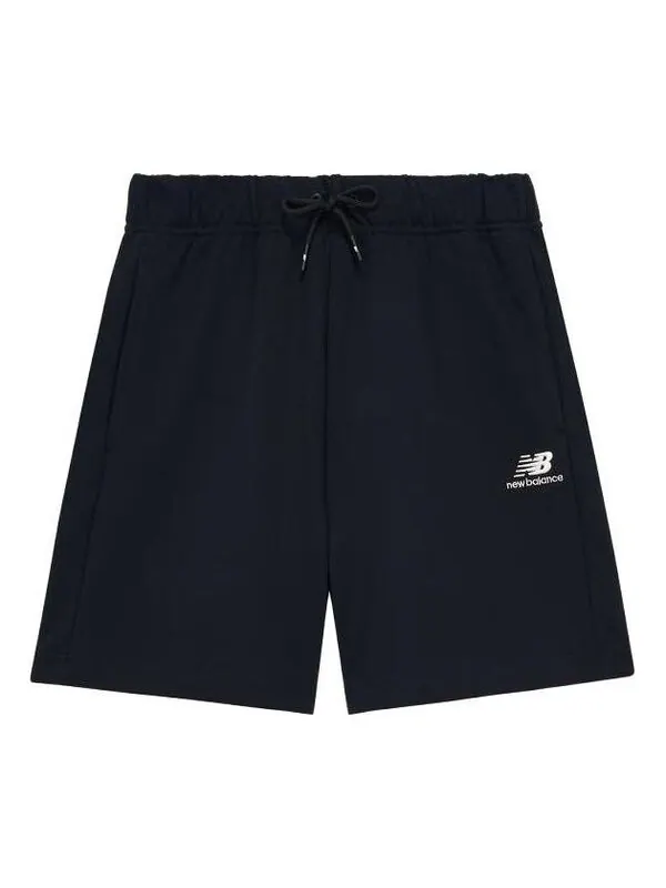 Шорты хлопковые шорты с логотипом New Balance