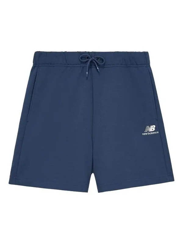 Шорты хлопковые шорты с логотипом New Balance