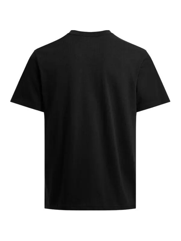 Футболка curry tour graphic t-shirt asia sizing 'black pink' Under Armour — изображение 2 из 2, черный/розовый