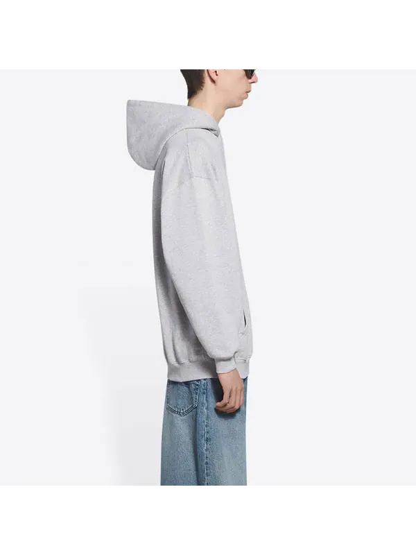Толстовка political campaign hoodie medium fit 'grey' Balenciaga — изображение 3 из 4, серый