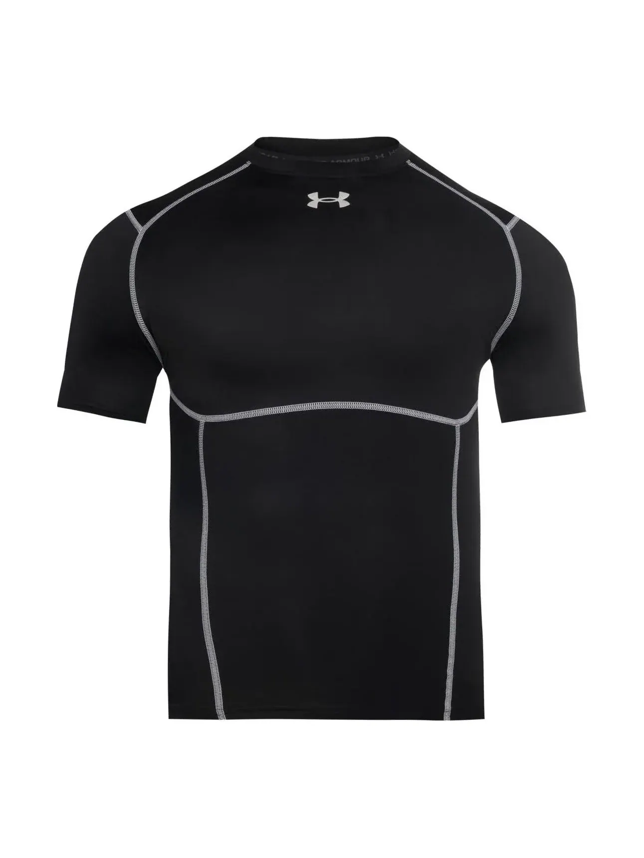 Компрессионная футболка Under Armour HeatGear Elite 'Ultimate Black Reflective' — изображение 1 из 2, черный