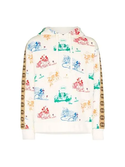 Толстовка Disney Mickey Mouse Printed for Men White — изображение 1 из 4, белый