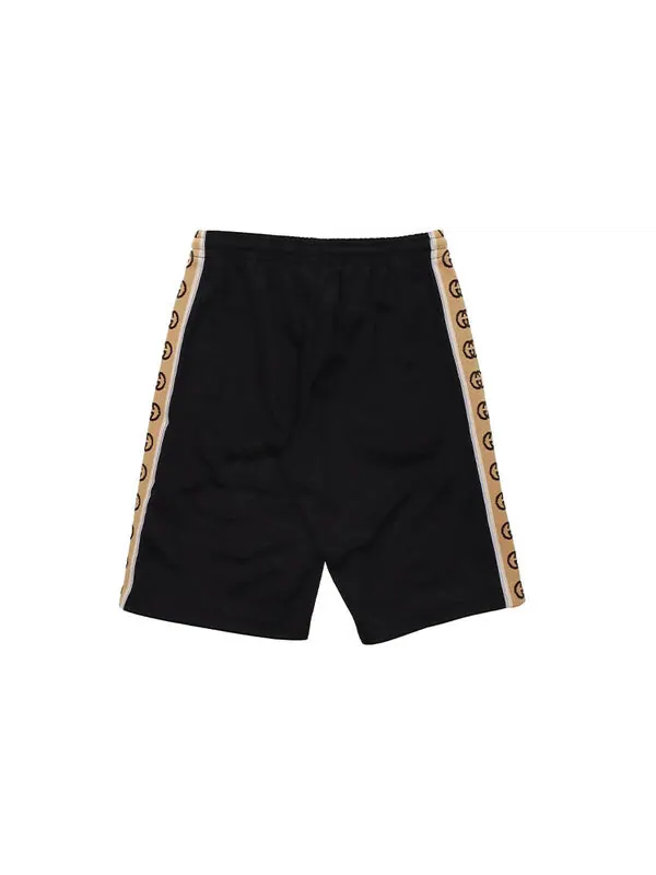 Шорты Gucci Technical Jersey, мужские — изображение 2 из 4, черный