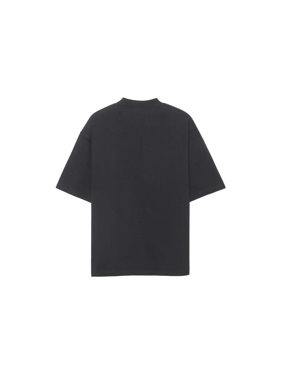 Футболка Balenciaga Cities Paris T-Shirt Medium Fit 'Nero' — изображение 2 из 6, черный