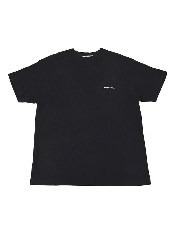 Футболка t-shirt 'black' Balenciaga — изображение 1 из 4, черный