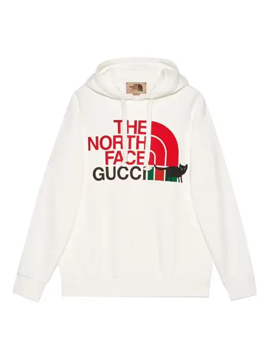Худи Gucci x The North Face — изображение 1 из 6, белый