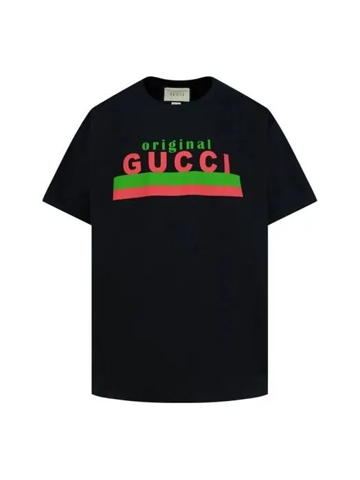 Футболка Gucci Original Print Oversize T-Shirt — изображение 1 из 4, черный