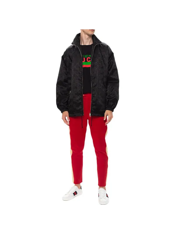 Футболка Gucci Original Print Oversize T-Shirt — изображение 3 из 4, черный