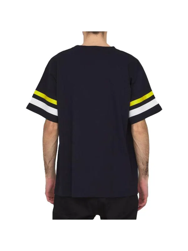 Футболка Gucci gg logo print cotton t-shirts — изображение 4 из 4, черный