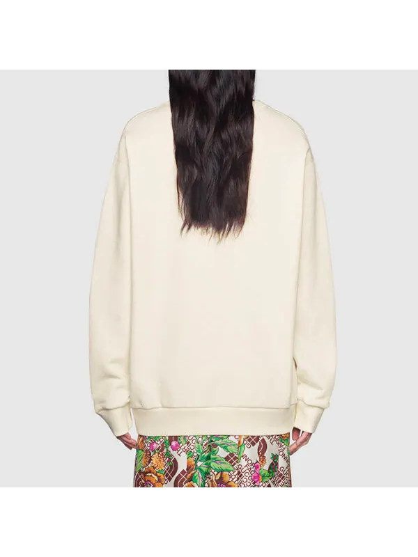 Свитер Gucci x The North Face Cotton, коллаборация — изображение 3 из 4, бежевый