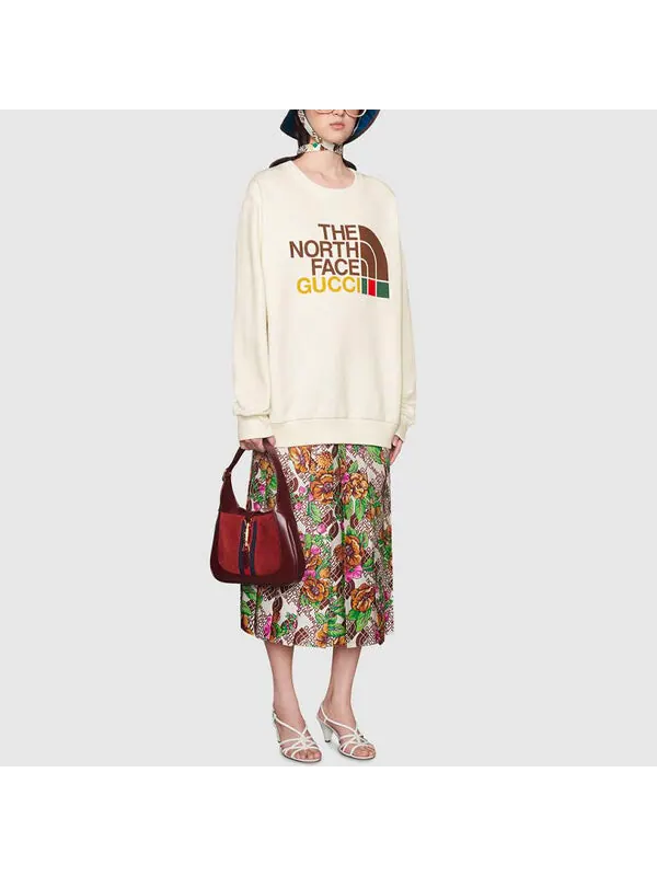 Свитер Gucci x The North Face Cotton, коллаборация — изображение 4 из 4, бежевый