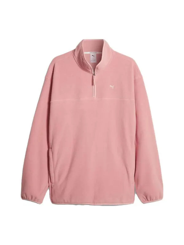 Свитер mmq polar fleece sweatshirt 'pink' Puma