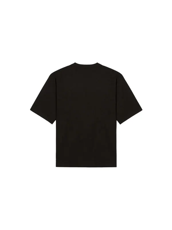 Футболка gym wear logo tee 'black' Balenciaga — изображение 2 из 4, черный