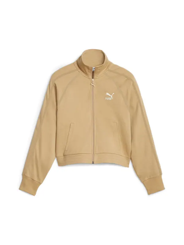 Куртка t7 track jacket 'tan' Puma — изображение 1 из 2, бежевый
