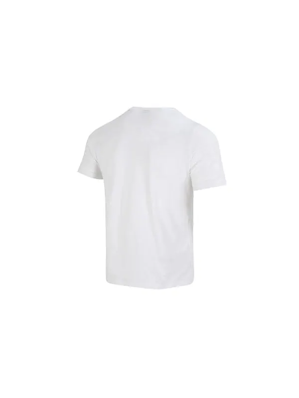 Футболка printed short sleeve t-shirt 'white' Puma — изображение 2 из 4, белый