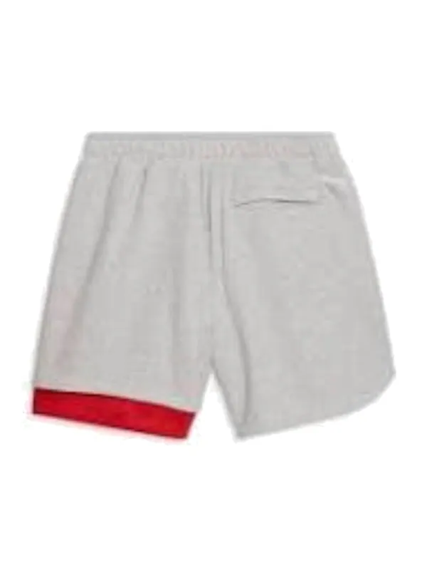 Шорты x melo ralph shorts 'grey blue red' Puma — изображение 2 из 2, серый/синий/красный