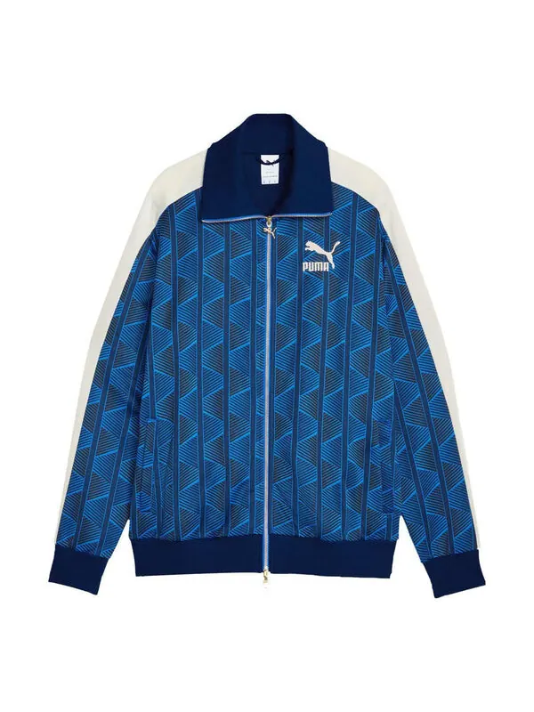 Куртка the neverworn ii t7 track jacket 'blue' Puma — изображение 1 из 2, синий
