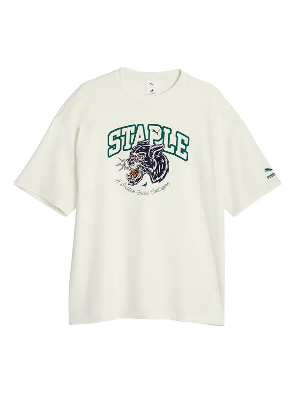 Футболка x staple graphic tee 'white' Puma — изображение 1 из 1, белый