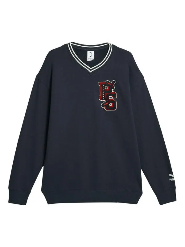 Рубашка x staple v neck crew tr 'new navy' Puma — изображение 1 из 1, темно-синий