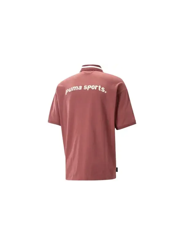 Рубашка поло polo shirts 'pink' Puma — изображение 2 из 4, розовый
