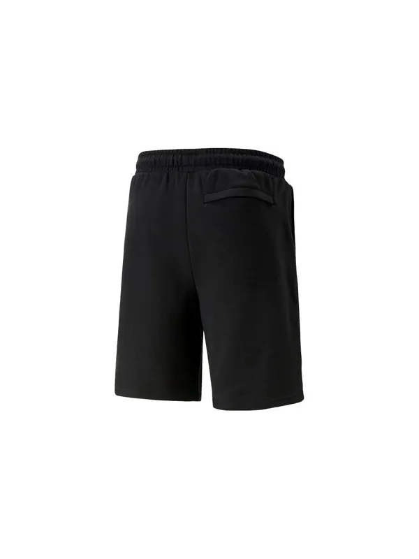 Шорты essential shorts 'black' Puma — изображение 2 из 4, черный
