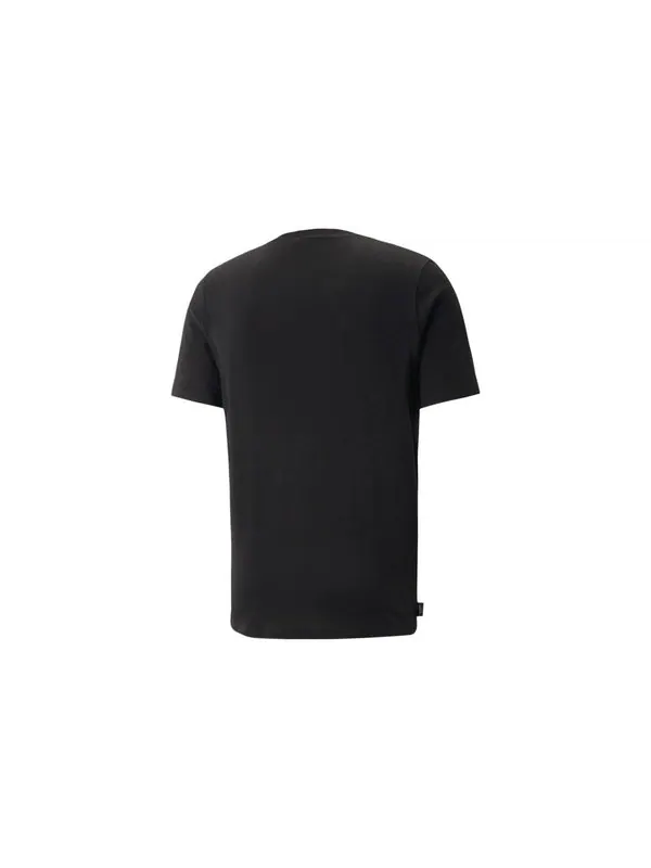 Футболка graphic melted cat t-shirt 'black' Puma — изображение 2 из 4, черный
