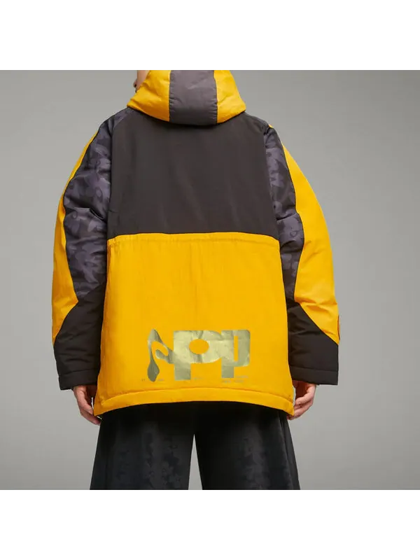 Куртка x p.a.m. stadium jacket 'yellow' Puma — изображение 4 из 4, желтый