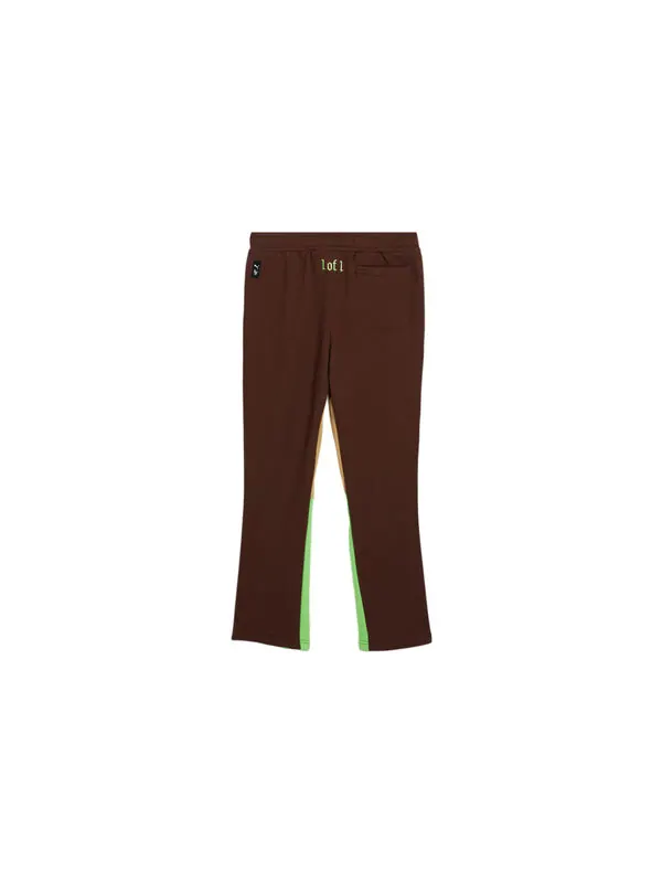 Брюки track pants 'brown' Puma — изображение 2 из 4, коричневый