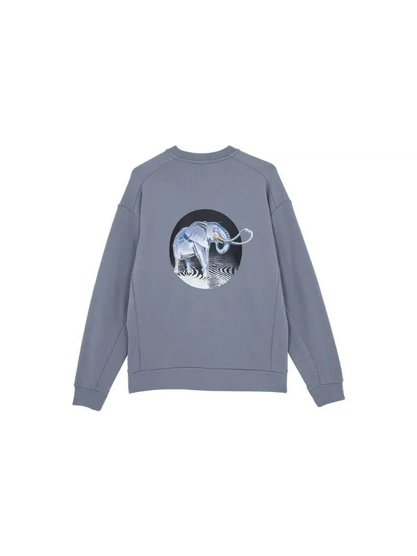 Толстовка PUMA x SORAYAMA Elephant Sweatshirt 'Grey' — изображение 2 из 2, серый